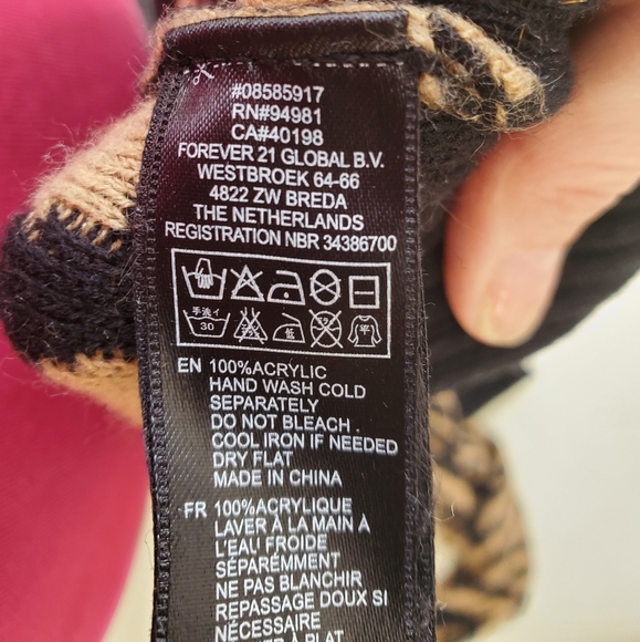 NWT Sanctuary black and tan animal print cardigan - Picture 4 of 6